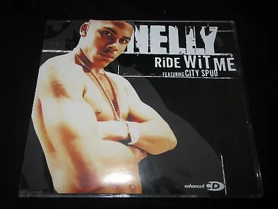(-0-) Nelly Ride Wit Me - Cd Single  EX/EX UK TRUSTED SELLER • £1.95