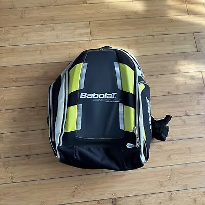 Babolat Tennis Racket Backpack Bag Aero Prodrive Nadal Yellow Black  • £9.99