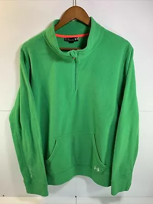 Under Armour Men's Hoodie Long Sleeve Loose Pullover Green Size  XL #S78 • $19.97