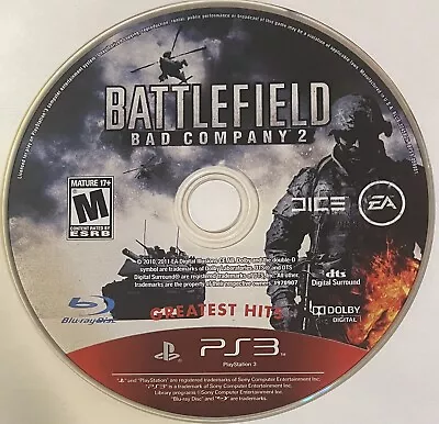 Battlefield: Bad Company 2 - GH (Sony PS3) DISC ONLY | NO TRACKING | M2178 • $4.69