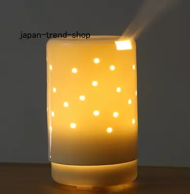 MUJI Porcelain Ultrasonic Wave Aroma Diffuser W/ LED Light AD-001-JPW Japan New • $109.99