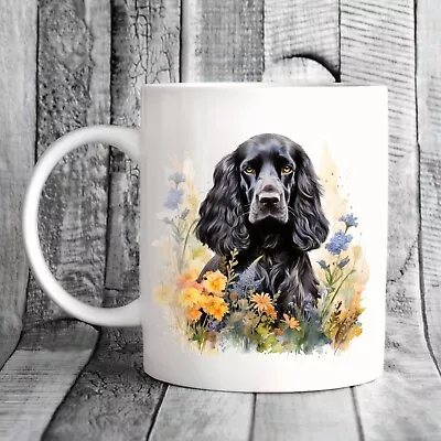 Cocker Spaniel Dog Mug Watercolour Pet - Ideal Gift Present For Dog Lover • £7.50