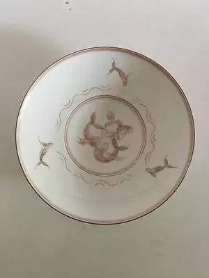 Bing & Grondahl Unique Bowl By Ove Larsen With Mermaid Motif • $820