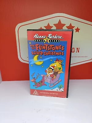 How The Flintstones Saved Christmas VHS VIDEO TAPE (Hanna Barbera Kids Cartoon) • $15