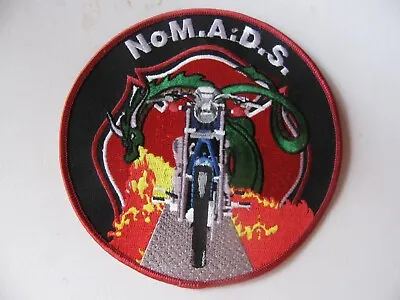 Motorcycle Patch  NOMADS   NoM.A.D.S.  Colorfull  5  NOS New Stock Free Shipping • $9.80