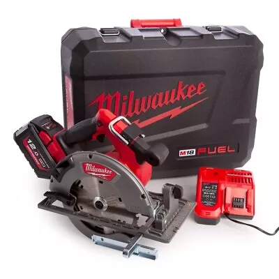 Milwaukee Circular Saw Kit - 190mm - M18FCS66-121C  - 12Ah Battery  4933464587 • £250