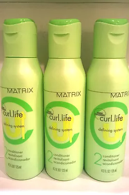 18 Matrix Curl Life Defining System 2 Conditioner 4.2 Oz Each (75.6 Fl.oz) Total • $29.99