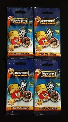 $3 • Buy Angry Birds Star Wars Dog Tag And Sticker Fun Pack 4 Pack Lot