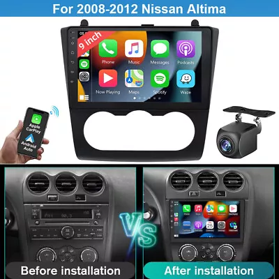 Android 12 For 2008-12 Nissan Altima Teana Carplay 9  Car Stereo Radio GPS Navi • $112.90