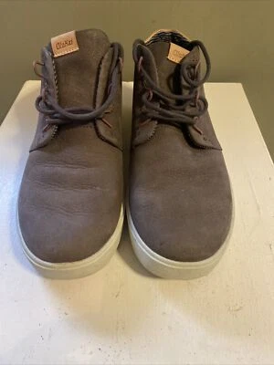 $35 • Buy OLUKAI Nana Hele Wai’apo Men's Size 9 Chukka Boots Brown Floor Model.   With Box