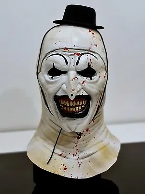 1:1 Art The Clown/ Terrifier Mask  - Overhauled Mask - Includes Hat And Glasses  • $118.28