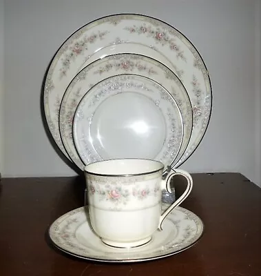 $139.99 • Buy FOUR  NORITAKE SHENANDOAH China Place Settings 20 Pieces 9729 EXCELLENT SHAPE