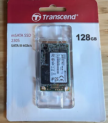 Transcend 128GB SATA III 6GB/S MSA230S MSATA SSD 230S Solid State Drive TS128G • $4.58