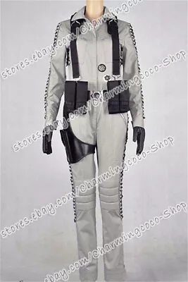 X-Men: Apocalypse Cosplay Moira MacTaggert Costume Grey Jumpsuit Women's Outfit • $190.83