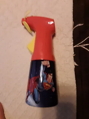 Superman Water Bottle With Misting Fan Spray • £4.42