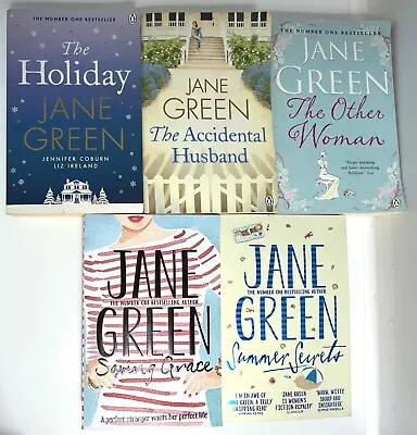 Jane Green Bundle Summer Secrets Saving Grace Other Accidental Holiday Paperback • £8.49