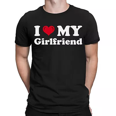 I Love My Girlfriend Worlds Best Soulmates Forever Mens T-Shirts Tee Love Top#E4 • $5.04