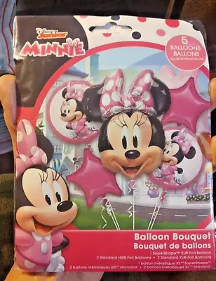 Minnie Mouse Forever Balloon Bouquet All Occasion Party Decoration Supplies • $11.87