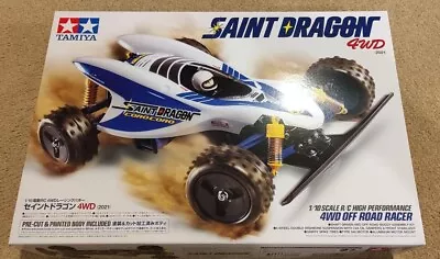 Tamiya Saint Dragon 4wd Buggy Kit No Esc Thundershot Chassis • £110