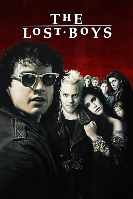 He Lost Boys 90s Movie Poster Art Vintage Film A5 A4 A3 A2 A1 MAXI- 1198 • £3.99