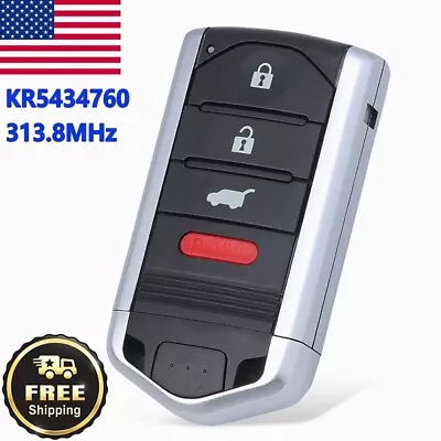 For 2013 2014 2015 Acura Rdx Proximity Smart Key Keyless Remote Fob Kr5434760 • $35.50