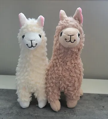 Amuse Alpacasso White Brown Llama Alpaca Plush Doll Stuffed Animal Mini Toy 9  • $18