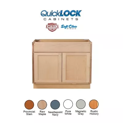 Quicklock RTA (Ready-to-Assemble) Base Kitchen Cabinets | Made In America • $522.99