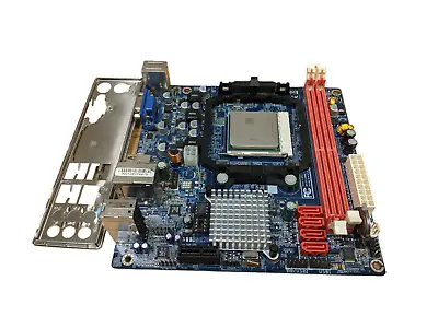 Zotac GF6100-E-E Mini ITX Motherboard W/ ADX2500CK23GM CPU & I/O Shield Working • $71.24