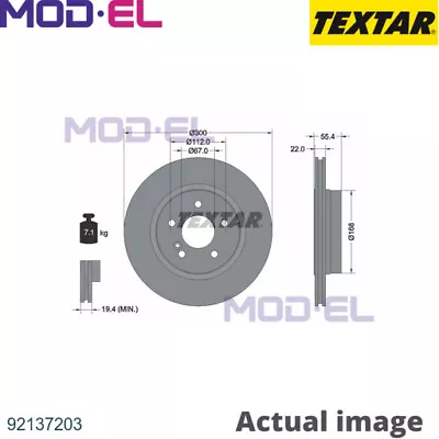 BRAKE DISC FOR MERCEDES-BENZ E-CLASS C-CLASS/T-Model/Break/Sportcoupe CLK SLK   • £98.90