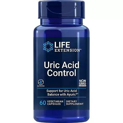 $18 • Buy Uric Acid Control By Life Extension - 60 Capsules