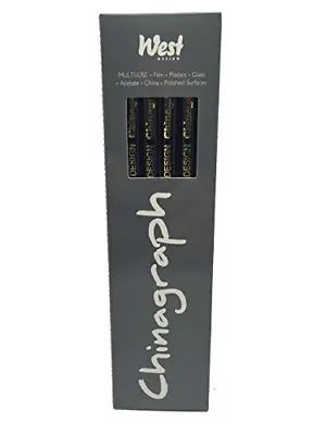 £12.14 • Buy Chinagraph Marking Pencils - Black Box Of 12
