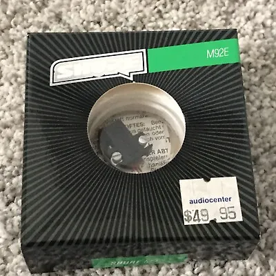 Shure M92E Turntable Phono Black Cartridge Needs Needle Great Shape • $45