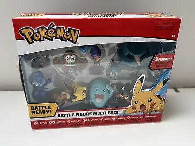 £12 • Buy Pokémon Battle Ready Mini Figure 8-Piece Set