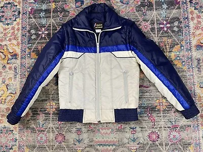 Vintage 80s Puffer Ski Jacket / Vest Mens Small Womens Med Shipton Sportswear OG • $46