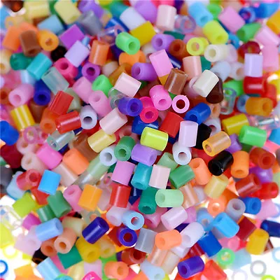 1000X/Set DIY 2.6mm Mixed Colours HAMA/PERLER Beads For GREAT Kids Fun Craft-UU • $4.96