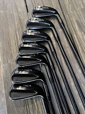 Titleist T100S Black Limited Edition 2023 4-PW Project X LZ 6.0 NO1 Red Grips • $1075