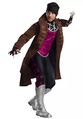 Marvel X-Men Gambit Halloween Adult Costume Large (42-44) Charades • $149.65