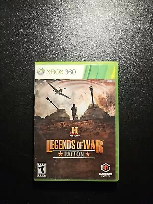 History: Legends Of War Patton (Microsoft Xbox 360 2012) Complete. • $10