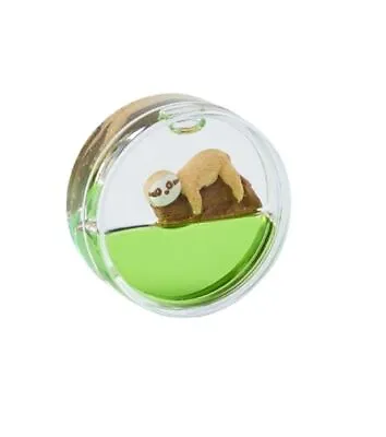Ravensden Sloth Aqua Magnet 4.5cm - M104m Monkey Liquid Animal Fridge Magnetic • $8.70