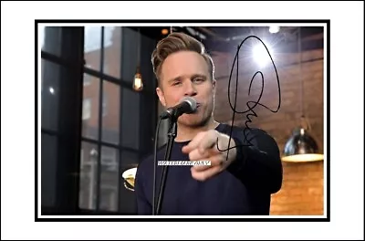 Olly Murs Autographed Cotton Canvas Image. Limited Edition (OM-710)  • £9.59