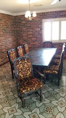 $50 • Buy Extendable Dining Table And 8 Chairs