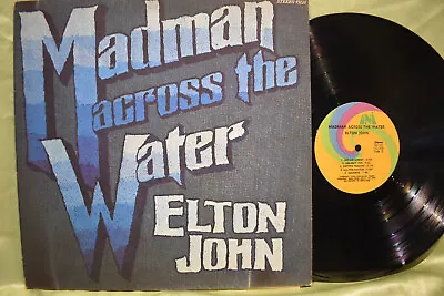 Elton John 'Madman Across The Water' LP W/ Book • $4.95