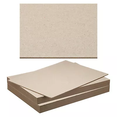 0.1 X12 X8  Book Board 20 Pack Chipboard Sheets Book Binding Board Gray • £47.34