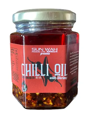 Sun Wah Chilli Oil With Shrimps 180g • £3.50