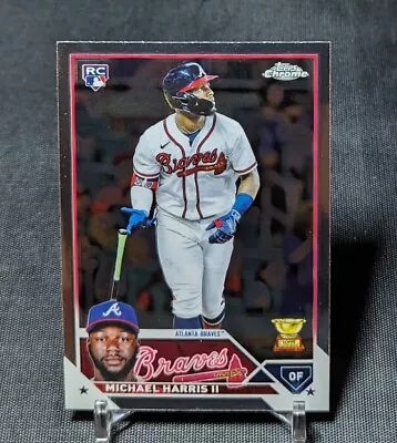 Michael Harris II Rookie RC 2023 Topps Chrome Baseball Card #79 Atlanta Braves • $1.99