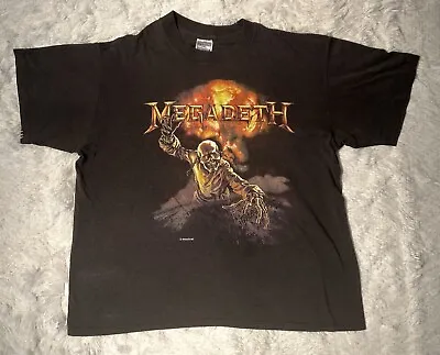 Vintage Megadeth T Shirt XL 1987 Spring Ford Tag • $119.99