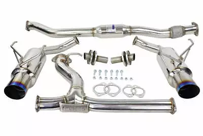 Invidia N1 Exhaust Honda S2000 AP1 AP2 Dual Exit W/ Burnt Titanium Look Tips • $776.71