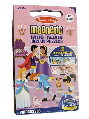 Melissa & Doug. Princess Take Along Magnetic Jigsaw Puzzles (2 15-Piece Puzzles) • $9.88