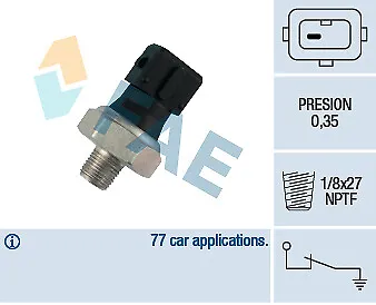 Oil Pressure Switch Fae 12470 For Hondaland Rovermgrover • £7.78