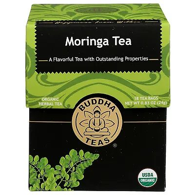 Buddha Teas Organic Moringa Tea 18 Tea Bags • $12.85